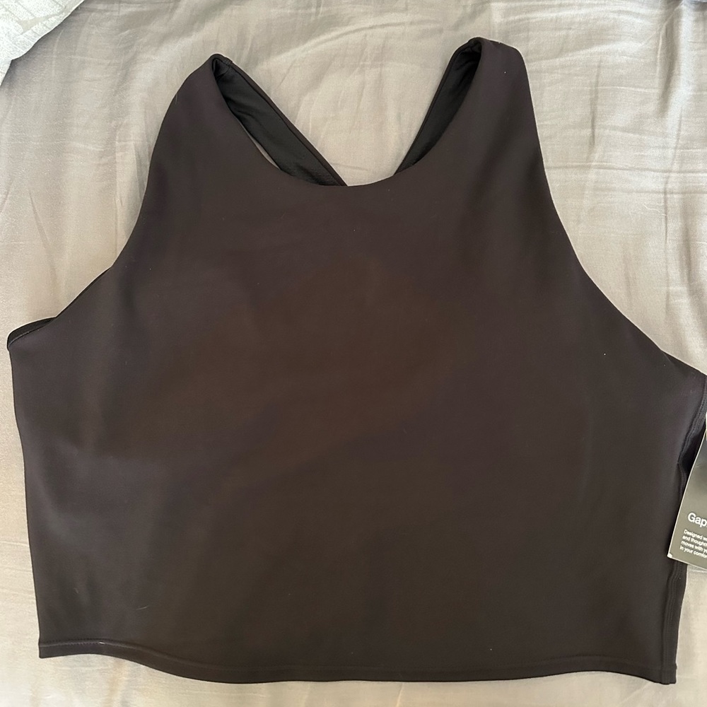 GapFit PowerMove High Neck Support Tank